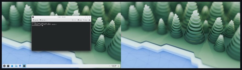 Two browser windows as two monitors, xrandr listing both Two browser windows as two monitors, xrandr listing both
