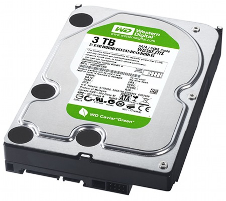 Western Digital Green 3TB Hard Drive